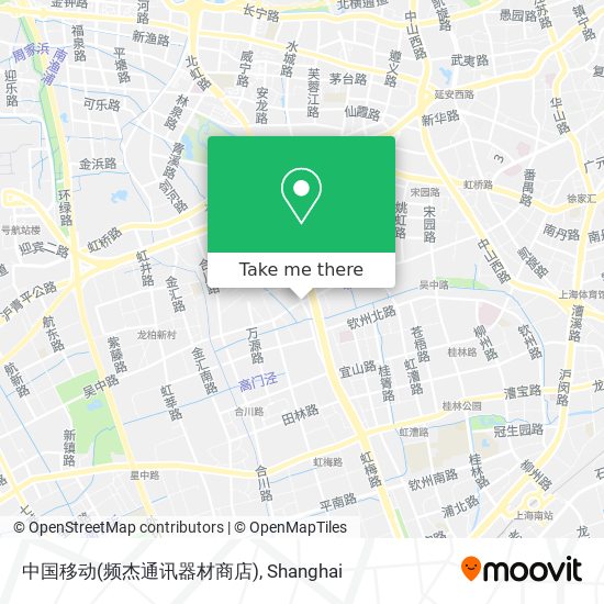 中国移动(频杰通讯器材商店) map