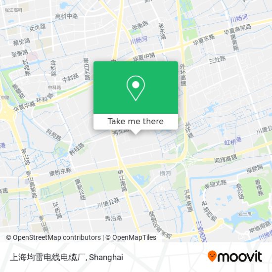 上海均雷电线电缆厂 map