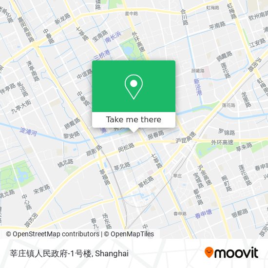 莘庄镇人民政府-1号楼 map