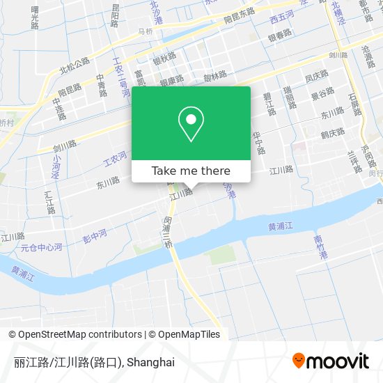 丽江路/江川路(路口) map