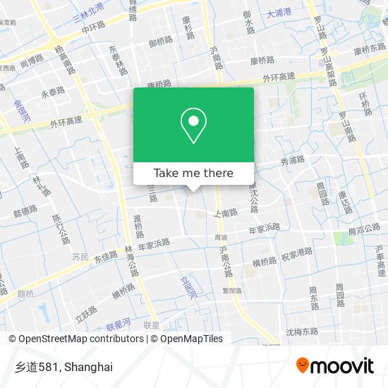 乡道581 map