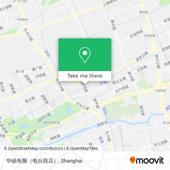 华硕电脑（电台路店） map