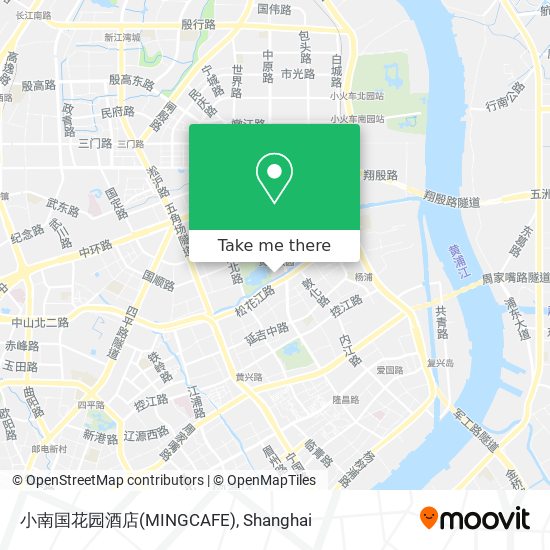 小南国花园酒店(MINGCAFE) map