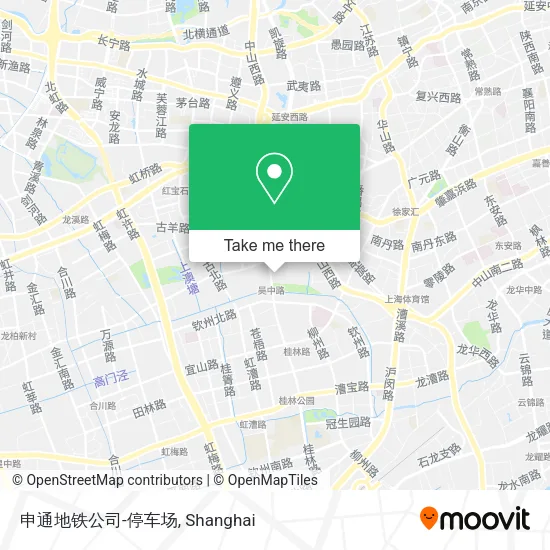 申通地铁公司-停车场 map
