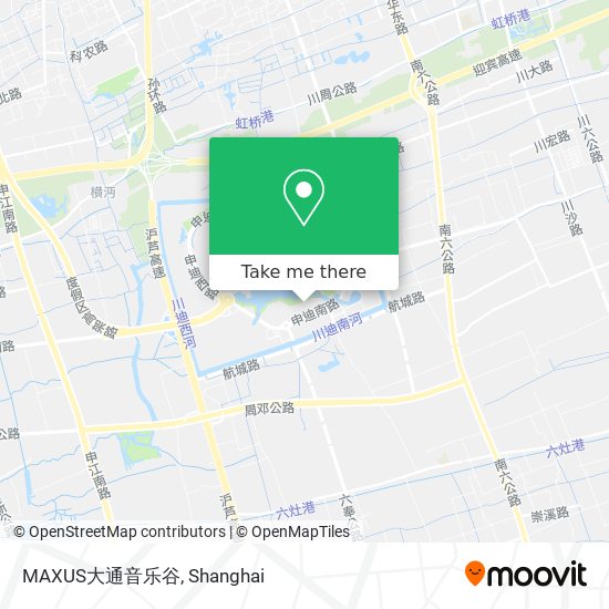 MAXUS大通音乐谷 map