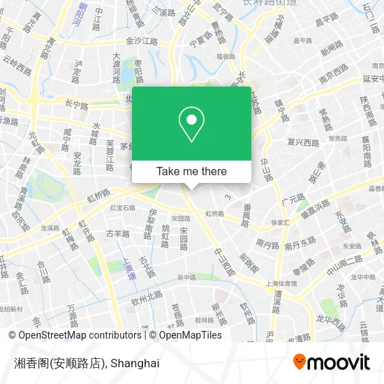 湘香阁(安顺路店) map
