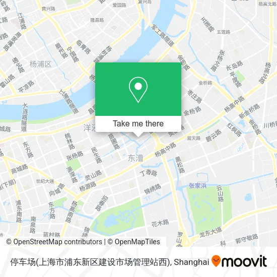 停车场(上海市浦东新区建设市场管理站西) map