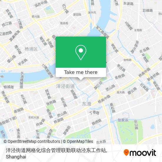 洋泾街道网格化综合管理联勤联动泾东工作站 map