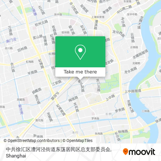 中共徐汇区漕河泾街道东荡居民区总支部委员会 map
