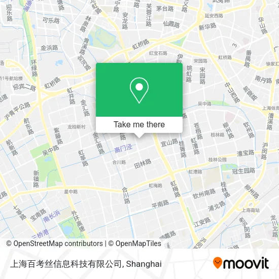 上海百考丝信息科技有限公司 map
