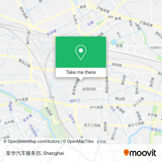星华汽车服务部 map