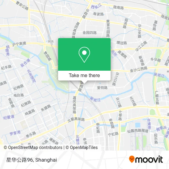 星华公路96 map