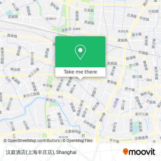 汉庭酒店(上海丰庄店) map