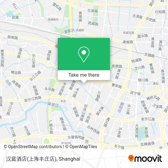 汉庭酒店(上海丰庄店) map