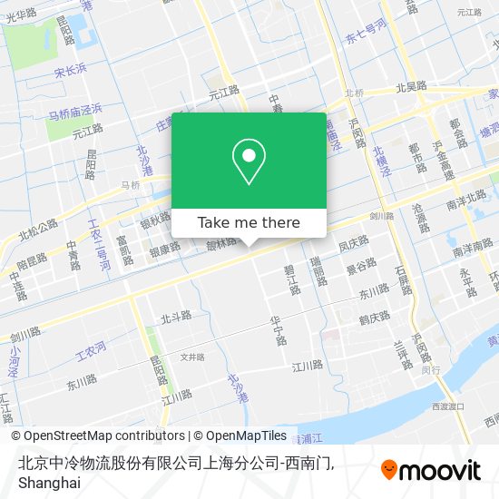 北京中冷物流股份有限公司上海分公司-西南门 map