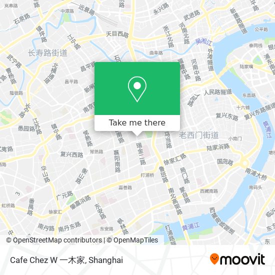 Cafe Chez W 一木家 map