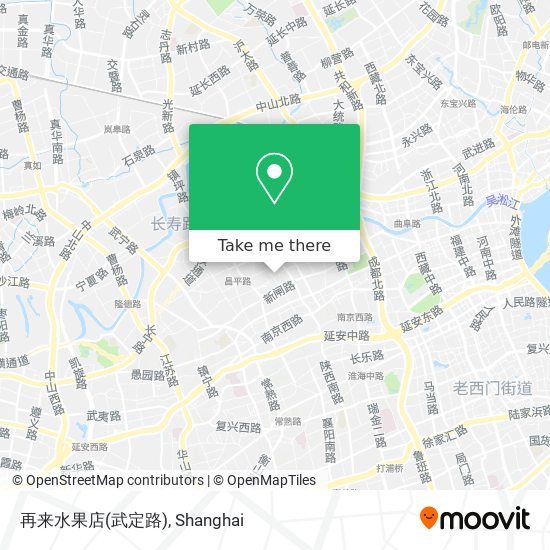 再来水果店(武定路) map