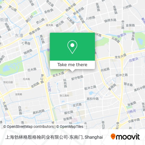 上海勃林格殷格翰药业有限公司-东南门 map