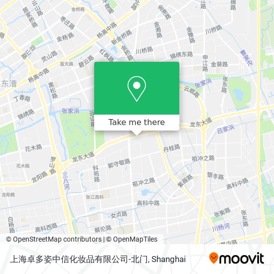 上海卓多姿中信化妆品有限公司-北门 map