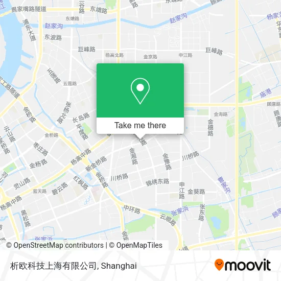 析欧科技上海有限公司 map