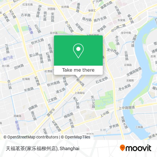 天福茗茶(家乐福柳州店) map