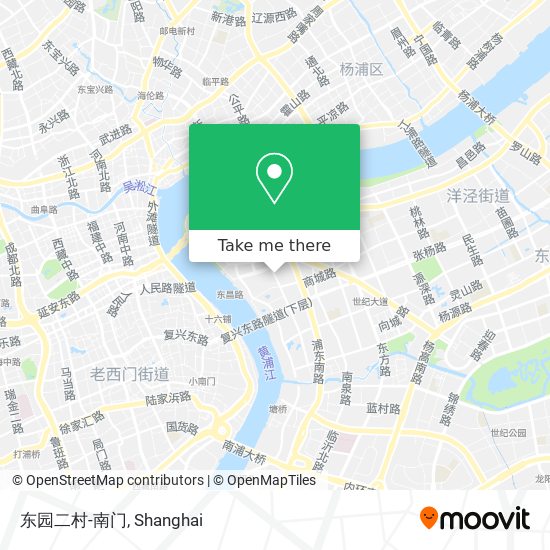 东园二村-南门 map