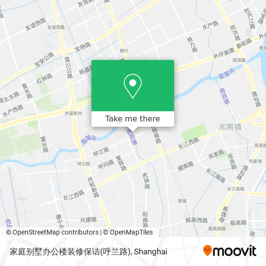 家庭别墅办公楼装修保诘(呼兰路) map
