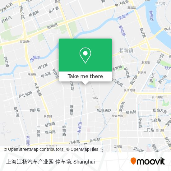 上海江杨汽车产业园-停车场 map