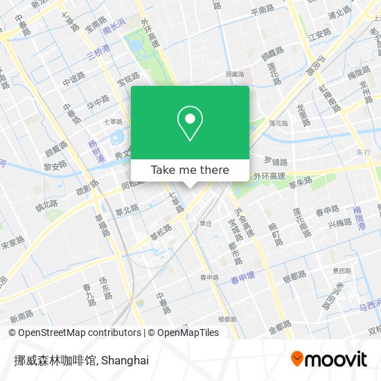 挪威森林咖啡馆 map