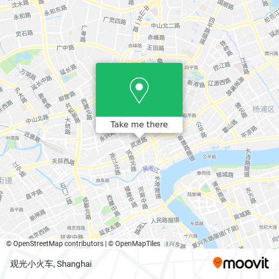 观光小火车 map