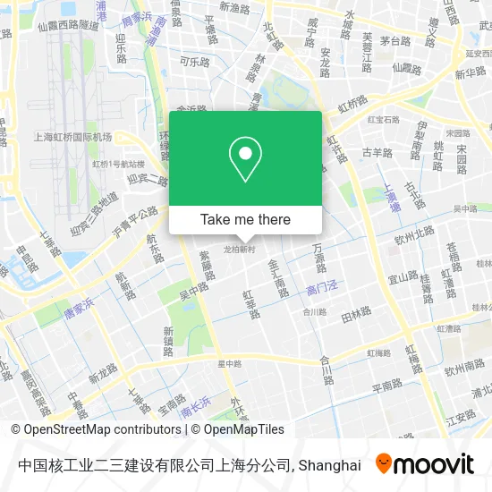 中国核工业二三建设有限公司上海分公司 map