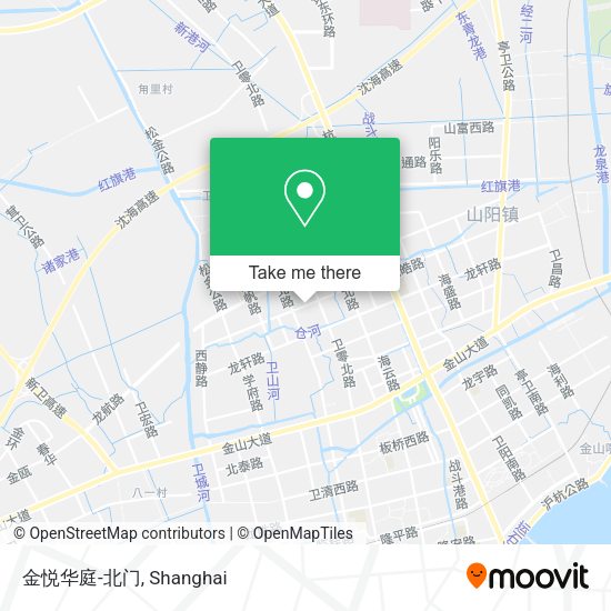 金悦华庭-北门 map