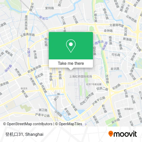 登机口31 map