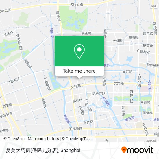 复美大药房(保民九分店) map