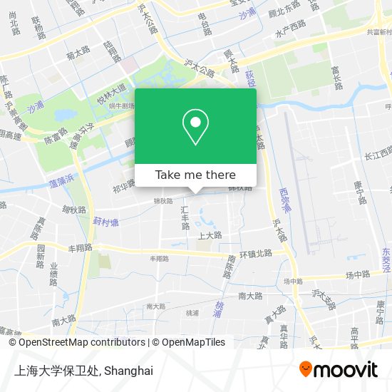 上海大学保卫处 map