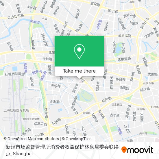 新泾市场监督管理所消费者权益保护林泉居委会联络点 map