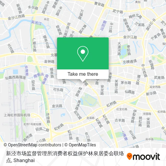 新泾市场监督管理所消费者权益保护林泉居委会联络点 map