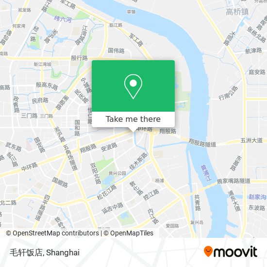 毛轩饭店 map