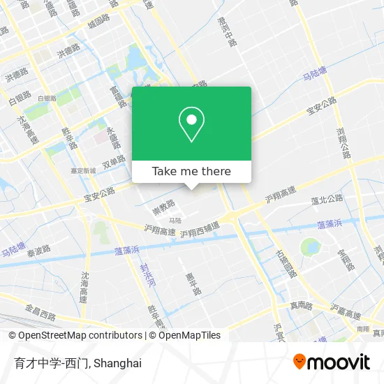 育才中学-西门 map