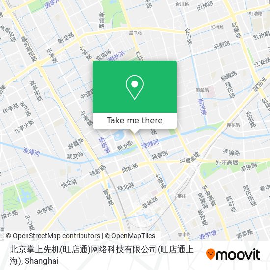 北京掌上先机(旺店通)网络科技有限公司(旺店通上海) map