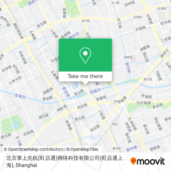 北京掌上先机(旺店通)网络科技有限公司(旺店通上海) map