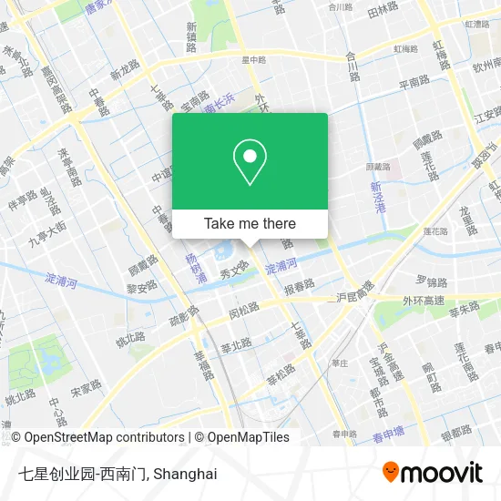 七星创业园-西南门 map