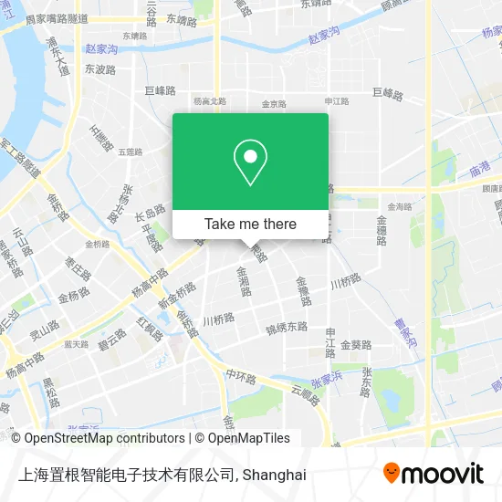 上海置根智能电子技术有限公司 map
