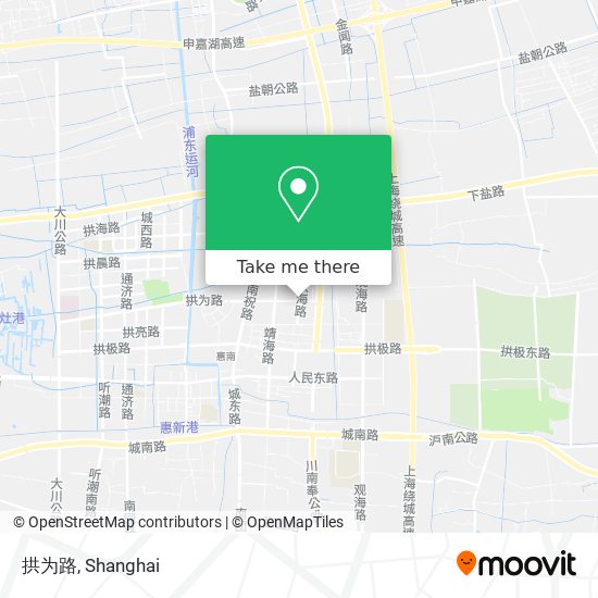 拱为路 map
