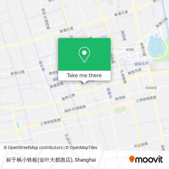 郝于枫小铁板(金叶大都惠店) map