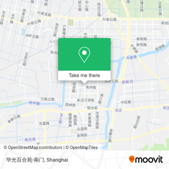 华光百合苑-南门 map