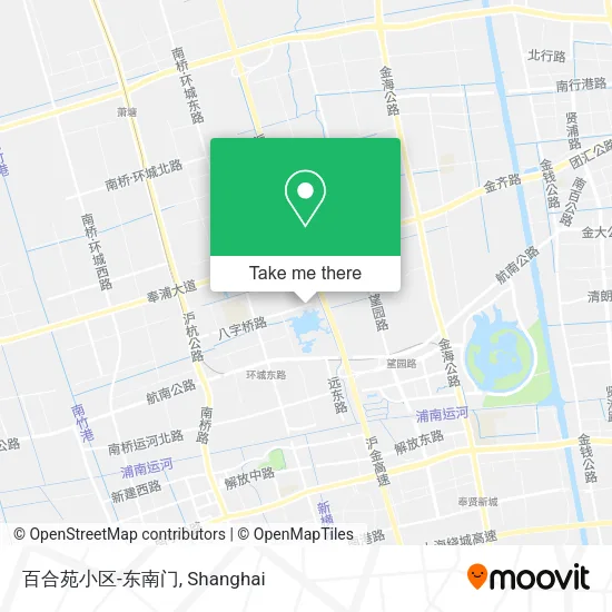 百合苑小区-东南门 map