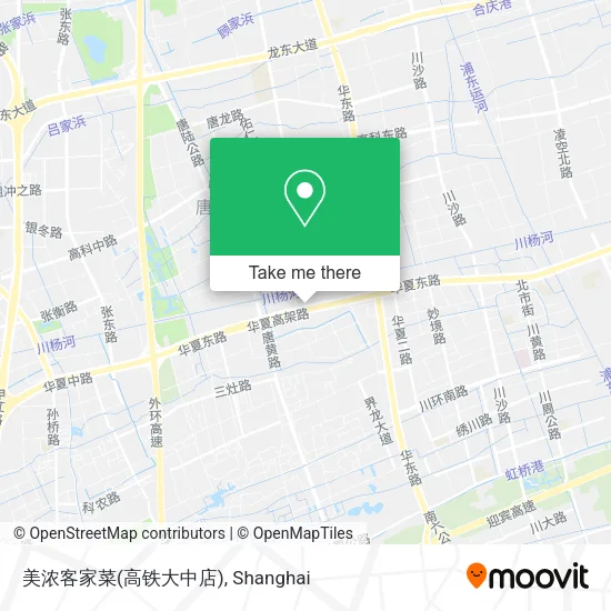美浓客家菜(高铁大中店) map