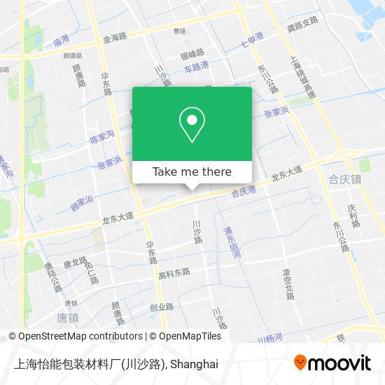 上海怡能包装材料厂(川沙路) map
