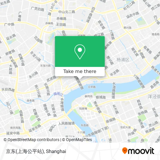 京东(上海公平站) map